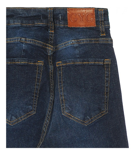 Jean Semi Oxford Elastizado Infoestilos Mujer Localizado.