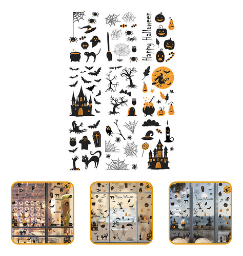Pegatinas De Halloween Para Computadora, 9 Hojas