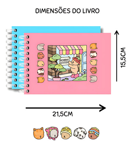 Kit Livro De Colorir Bobie Gods + Conjunto Estojo Caneta Canetinhas 36 Cores 72 Pontas