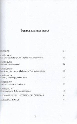 El Consejo Rectores Desafíos Universidades Chilenas Bicenten (Usado)