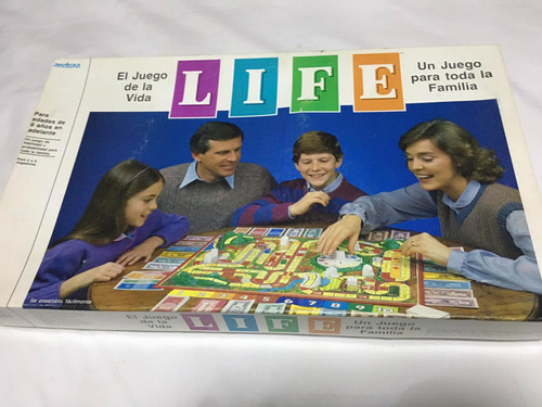 Life Juego De La Vida Años 70s Auriken Raro