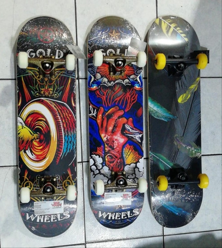 Imagen 6 de 6 de Skate Skateboards Patineta Profesional Monopatin Deck Truck