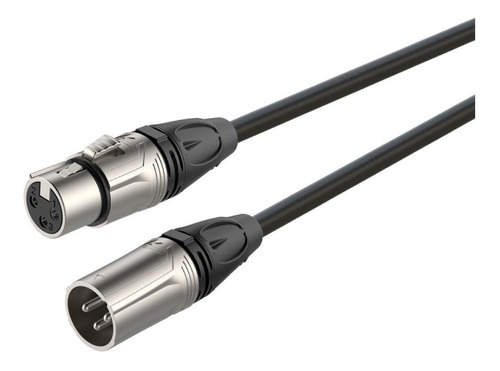 Imagen 1 de 6 de Cable Microfono Xlr (canon) Standard 1m Roxtone Dmxx200l1 