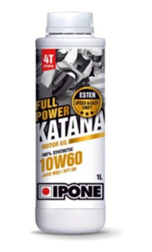 Aceite Katana Full Power 4t 10w60 15x1 Lts