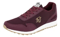 Comprar Been Class Tenis De Mujer 90232-1 Color Vino