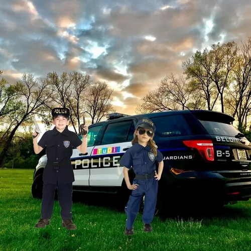 Disfraz Policia Niño Police Halloween Patrol Hot Toys Tud