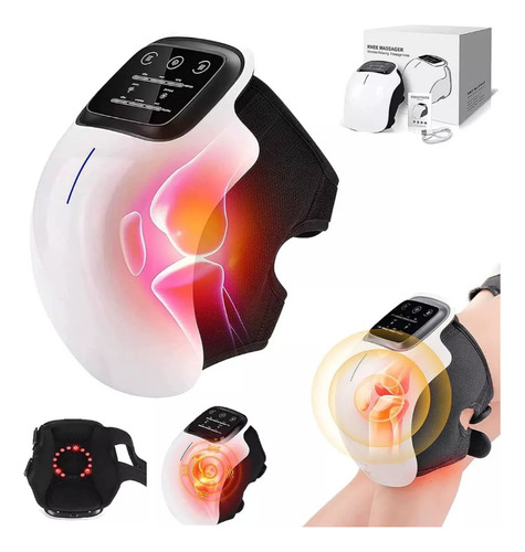 Knee Massager, Infrared Heat And Vibration Knee Pain Relief