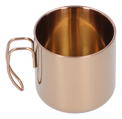Taza Portátil Rosa De Acero Inoxidable 304 De 400 Ml Para Ca