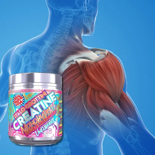 Creatina Monohidratada 400gr Doblemente Micronizada Usa