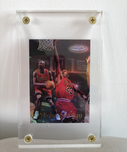 Tarjeta Michael Jordan Topps Gold Label Black Label 98-99 