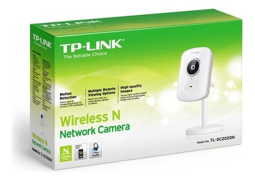 Cámara De Seguridad Tp-link Tl-sc2020n Con Resolución De 640x480 Visión Nocturna Incluida