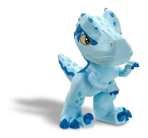 Jurassic World Dinos Baby Velociraptor Blue - Pupee