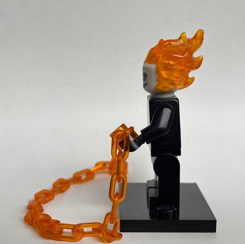 Imagen 2 de 7 de Lego Minifigura Ghost Rider Super Heroes 76058