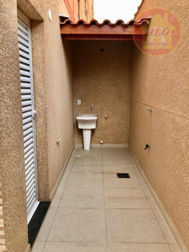 Sobrado Com 2 Dormitórios À Venda, 130 M² Por R$ 380.000,00 - Aviação - Praia Grande/sp - So0618