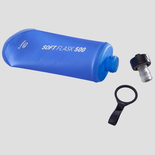 Bidón Trail Running Azul Flexible 500 ml Kalenji