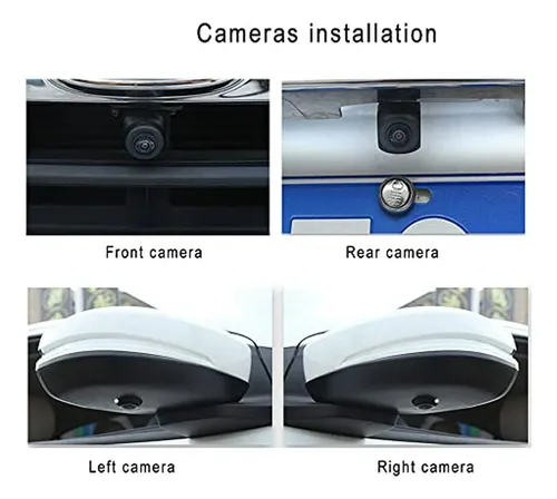 Cámara 360º Con Dvr Compatible Con Todos Los Autos