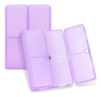 Comprar Organizador Para Pildoras Fyy, Pequeno, Traslucido, Purpura
