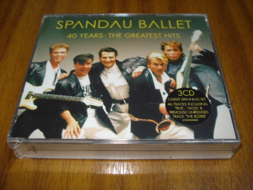 Box Cd Spandau Ballet / Greatest Hits (nuevo Y Sellado) 3 Cd