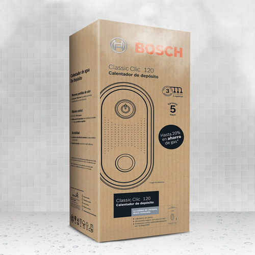 Calentador Deposito 3 Servicios Classic Clic 120 Bosch