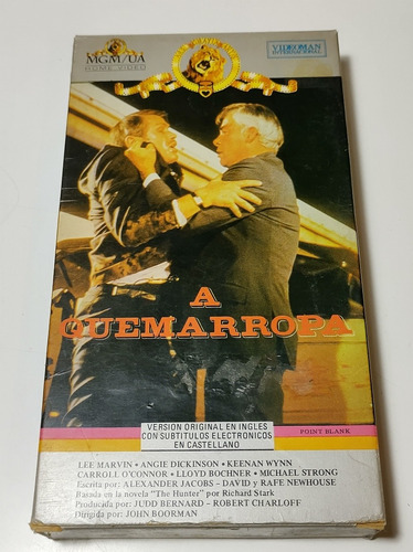 A Quemarropa Point Blank En Película Vhs Video Casete Origin