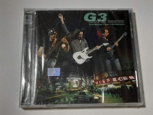 G3 - Live In Tokyo (cd Doble Sellado) Satriani Vai Petrucc 