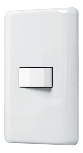 Placa Armada Con 1 Interruptor Para Escalera, Basic Volteck