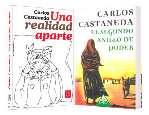 Carlos Castaneda Realidad Aparte + Segundo Anillo De Poder