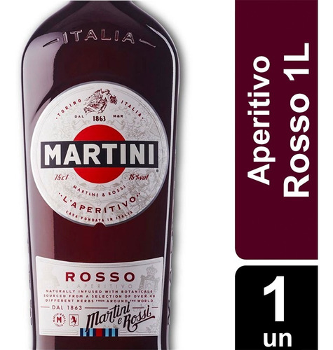Martini Rosso Aperitivo X 1 Lt