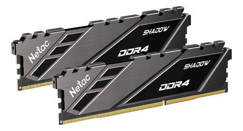 Memória Ram Netac 16gb (2x 8gb) Ddr4-3200 C16 Pc Desktop