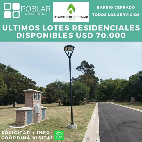 Lotes Residenciales El Talar Pacheco Barrio Boutique