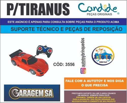 Tiranus 3556 - Garagem Sa - Consulta Para Peças