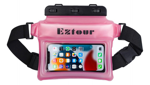 Funda Impermeable Para Teléfono, Rosado