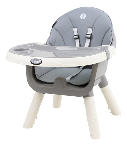 Silla Alta 6 En 1 Golden Multifuncional Color Gris Infanti Golden Gris