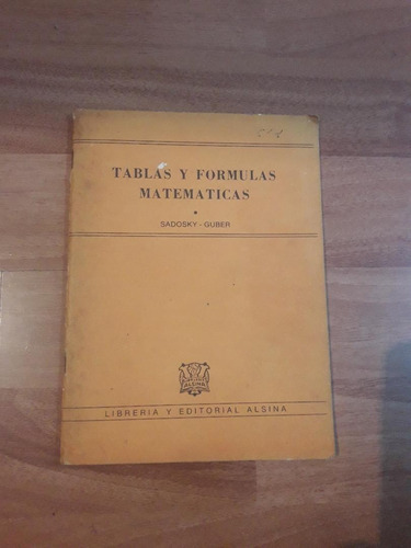 Tablas Y Fórmulas Matemáticas