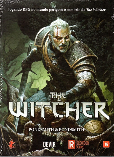 Livro Jogo The Witcher Rpg - Devir - Bonellihq N20