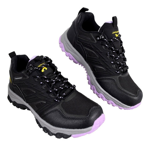 Imagen 3 de 6 de Zapatilla Jaguar Mujer Deportiva Trekking #3043