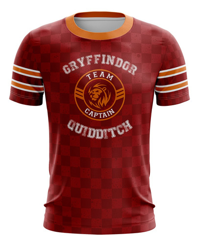 Playera Sublimada Infantil Gryffindor Quidditch