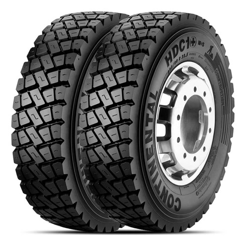 Kit 2 Pneu Continental Aro 22.5 275/80r22.5 149/146k Hdc1