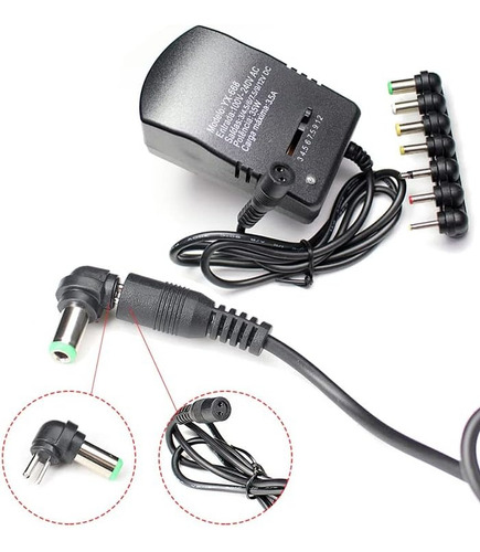 Cargador Universal Notebook Regulable 30w Fuente De Poder