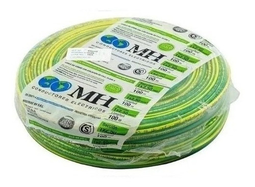 Cable Unipolar 6 Mm Normalizado Iram Vde/amar Mh X 100 Mts