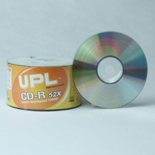 Cd-r 700mb 16x Disco De Medios Grabable Imprimible-50pk Para