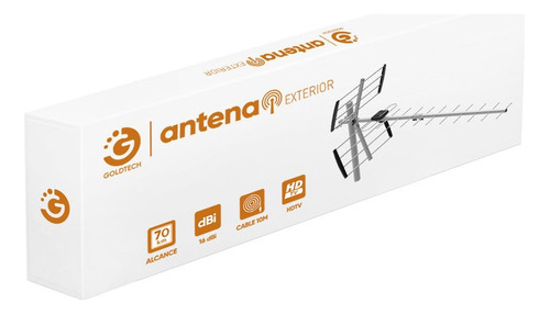 Antena Digital Para Smart Tv Led Metalica Interior Exterior|