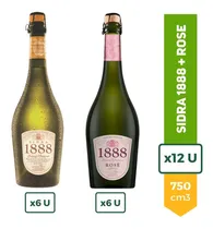 Comprar Sidra 1888 750ml X6 + Sidra 1888 Rose 750ml X6 La Barra
