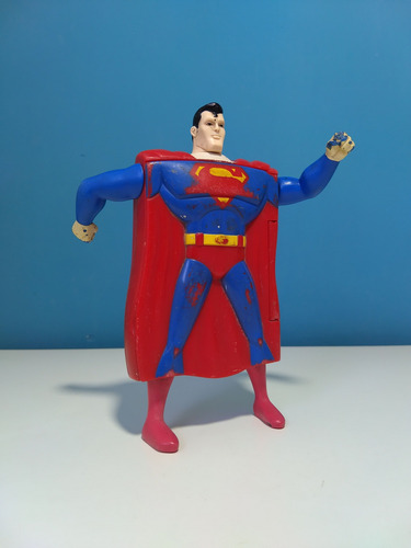 Figura Superman Portacarta Juguete Articulado 2007 (Usado)