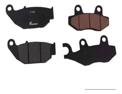 Pastillas Delanteras + Traseras Honda Cb190 + Envío