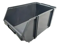 Comprar 8 Peças Caixa Bin Organizadora Plástica Gaveteiro Nº6 Preto no Mercado Livre