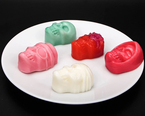 Moldes De Chocolate Webake, Silicona, C/ Forma De Calavera