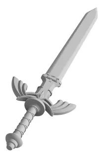 Espada Master Sword Link Zelda 90cm Para Pintar Nextsale