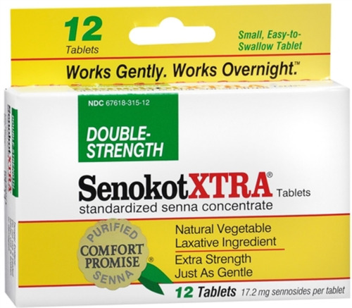 Senokot Xtra Comprimidos 12 Comprimidos (pack De 2)