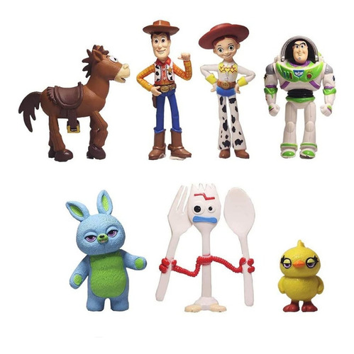 Toy Story Mini Figuras  7 Piezas